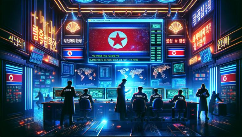 북한의 불법 사이버 도박